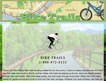 Tablet Screenshot of bike-trails.org